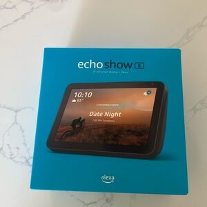 Alexa Echo Show 8. 
Brand new. Unopened.